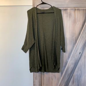 American eagle green button cardigan XS